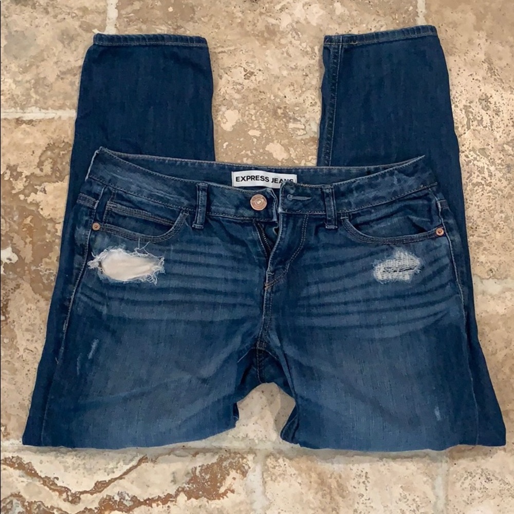 Women’s size 2 express jeans